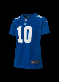 NFL New York Giants (Eli Manning) Girls Football Home Game Jersey