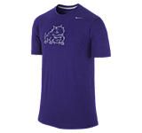 nike fb reflective logo tcu men s t shirt $ 28 00