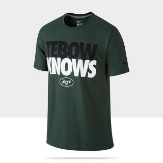 Nike Player Knows NFL Jets   Tim Tebow Mens T Shirt 543913_325_A