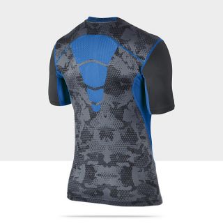  Nike Pro Combat Hypercool Fitted Grid Camo Mens T Shirt
