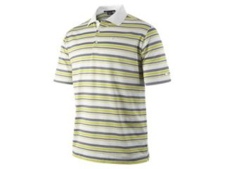 Polo de golf mercerisé à rayures larges TW Dri FIT pour Homme