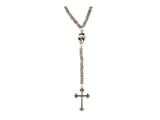 King Baby Studio Small Labradorite Rosary with Skull and Traditional 