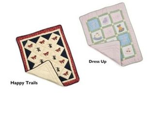 american hometex designer collection baby quilt dress up