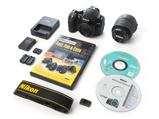 Nikon D3100 14.2MP Digital SLR Camera with 18 55mm NIKKOR VR Lens Kit