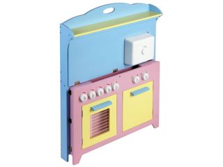 guidecraft hideaway kitchen playtime pink blue