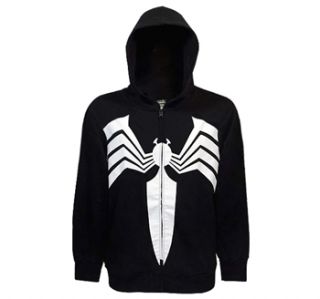 Marvel Hoodies   Venom Logo Costume Adult Hoodie by Animation Shops 