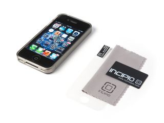 Incipio IPH 680 le deux Case for iPhone 4/4S   Smoke / Black