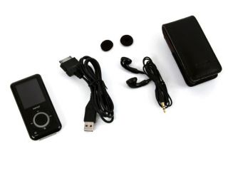 Sandisk Sansa e260 4GB Media Player w/ Griffin Leather Case