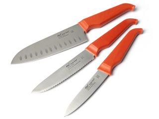 Rachael Ray FUR890 Gusto Grip Basics 3 Knife Set in Storage Case