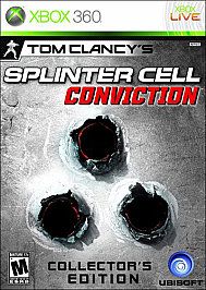 Tom Clancys Splinter Cell Conviction Collectors Edition Xbox 360 