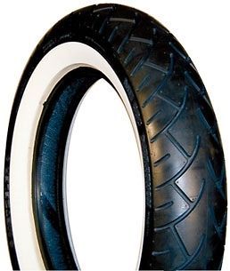 Metzeler ME880 Wide White Wall Front Motorcycle Tire Size MH90H21