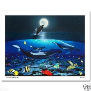 wyland the living sea s n giclee on canvas with