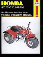 honda atc70 atc90 atc110 atc185 200 haynes manual 0565 from