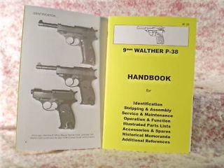 9mm walther p 38 pistol handbook  5