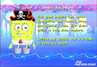 SpongeBobs Atlantis SquarePantis Sony PlayStation 2, 2007