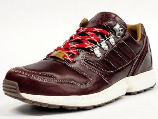 ADIDAS ORIGINALS ZX 8000 BROWN LEATHER TORSION sz UK 9/US 9.5 zx8000 