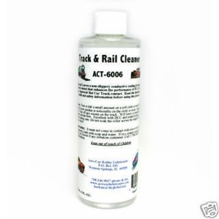 act track rail cleaner fluid aero car 8oz 6006 new