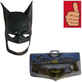 Batman   Accessory Set   Mask + Utility Belt   Child   Dark Knight 