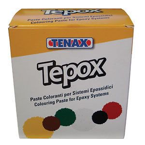 tenax tepox epoxy glue color 2 oz red time left