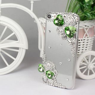 Newly listed Bling Crystal Rhinestone Flower Hard Case Cover For Apple 