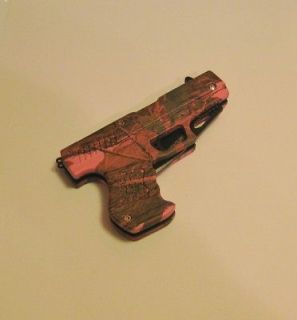 Brand New .40 Cal. Mean Btch Pink Camo Gun Knife With Holster