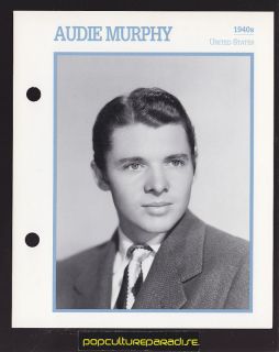 audie murphy atlas movie star biography photo card from canada returns 