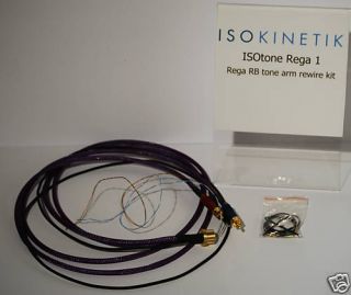 isokinetik isotone tonearm rewire kit for rega cardas from united