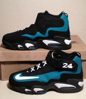 New Nike Air Griffey Max 1 Black/Freshwat​er/Red Athletic Shoes Men 