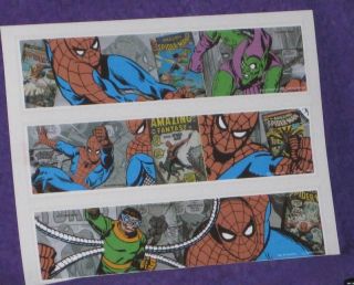 spiderman edible image rice paper sheets prints tatoo one day