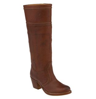 frye brown jane 14 tall pull on boot 6 5