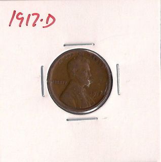 1917 D LINCOLN WHEAT CENT ~ I HAVE MOST ALL 1909 1919 P D S WHEAT 