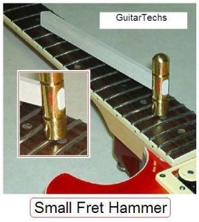 GuitarTechs Brass FRET HAMMER Guitar Luthier Tool