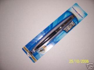 papermate black silver profile pen new in pack not slim