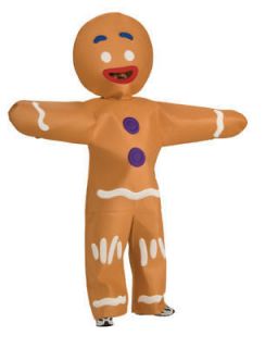 NEW Mens Costume Gingerbread Man Shrek Licensed XLarge Christmas 