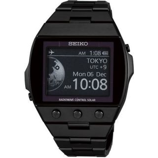 SEIKO BRIGHTZ SDGA003 Active Matrix EPD Radio Solar Digital Watch 99 