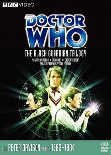 Doctor Who The Black Guardian Trilogy DVD, 2009, 4 Disc Set