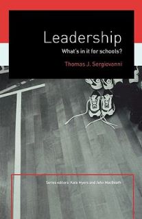 Leadership by Thomas Sergiovanni 2001, Paperback