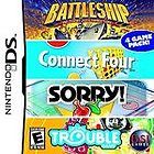 popular NINTENDO DS GAMES Battleship / Connect Four / Sorry 