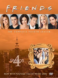 Friends   The Complete Fourth Season DVD, 2003, 4 Disc Set, Four Disc 