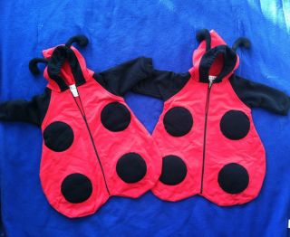 Tinis To Go Infant Ladybug Costume Sack Baby Bunting 0 6 MO Halloween 