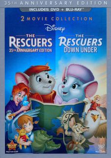 The Rescuers 35th Anniversary Edition The Rescuers Down Under Blu ray 