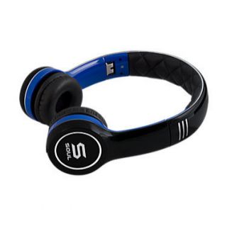 Soul SL100UB Headband Headphones   Black Blue