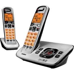 Uniden D1680 2 1.9 GHz Duo Single Line Cordless Phone
