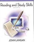 Reading and Study Skills by John Langan 2009, Paperback