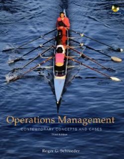 Operations Management Contemporary Concepts and Cases with Student CD 