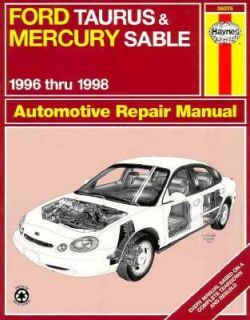 Ford Taurus and Mercury Sable Automotive Repair Manual by Ken Layne 