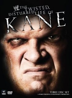WWE   The Twisted Disturbed Life of Kane DVD, 2008, 3 Disc Set