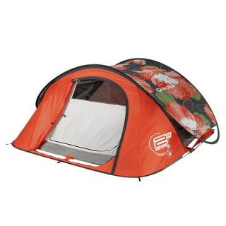Quechua Tent Camping Pop Up Tente 2 SECONDS AIR III fleur , 3 Man