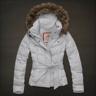 NEW FOR 2013 HOLLISTER GRANDVIEW JACKET COAT WOMENS DOWN PARKA HOODIE 