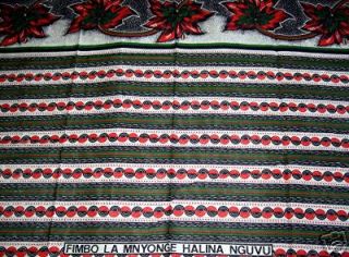 African Kanga new headwrap skirt dress bandeau k4
